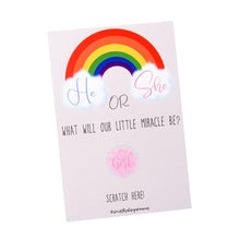 Load image into Gallery viewer, Rainbow Gender Reveal Scratch Off