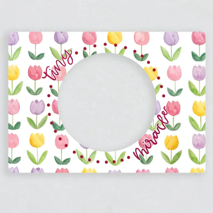Tiny Miracle Flower Magnetic Ultrasound Photo Frame