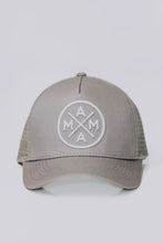 Load image into Gallery viewer, MAMA X™ Premium Canvas Trucker Hat - Grey
