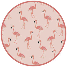 Load image into Gallery viewer, Fancy Flamingos Bamboo Convertible Baby Pajamas