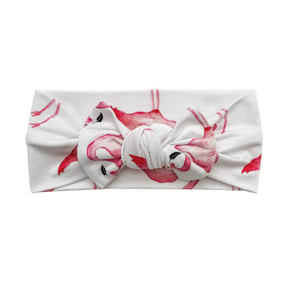 Flamingo Headband Bow