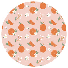 Load image into Gallery viewer, Freshly Squeezed Oranges Bamboo Convertible Baby Pajamas