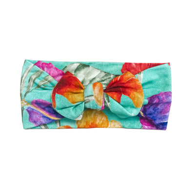 Florida Hibiscus Headband Bow