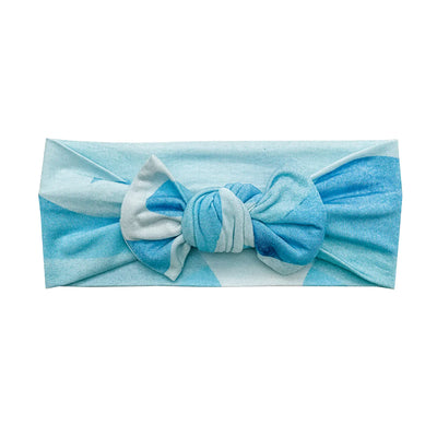 Ocean Wave Headband Bow