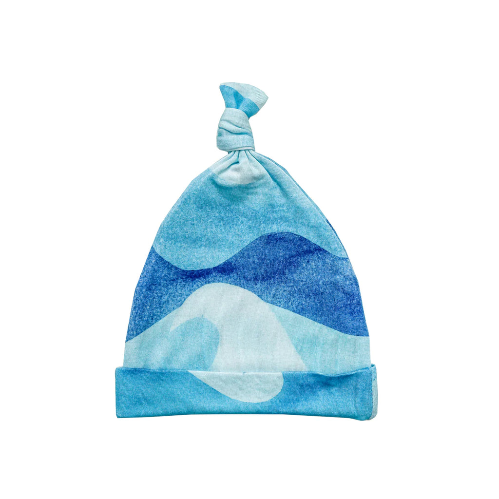 Ocean Wave Knotted Hat