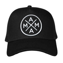 Load image into Gallery viewer, MAMA X™ Premium Canvas Trucker Hat - Black