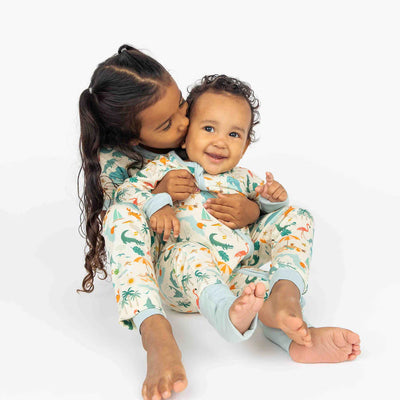 Explore Florida Bamboo Convertible Baby Pajamas