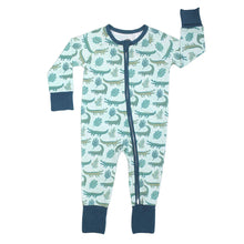 Load image into Gallery viewer, Later Gator Bamboo Convertible Baby Pajamas