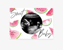 Load image into Gallery viewer, Sweet Watermelon Magnetic Ultrasound Photo Frame