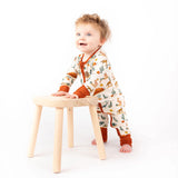 Desert Friends Bamboo Convertible Baby Pajamas