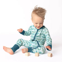 Load image into Gallery viewer, Later Gator Bamboo Convertible Baby Pajamas