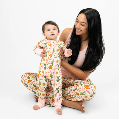 Hey Y'all Western Bamboo Convertible Baby Pajamas