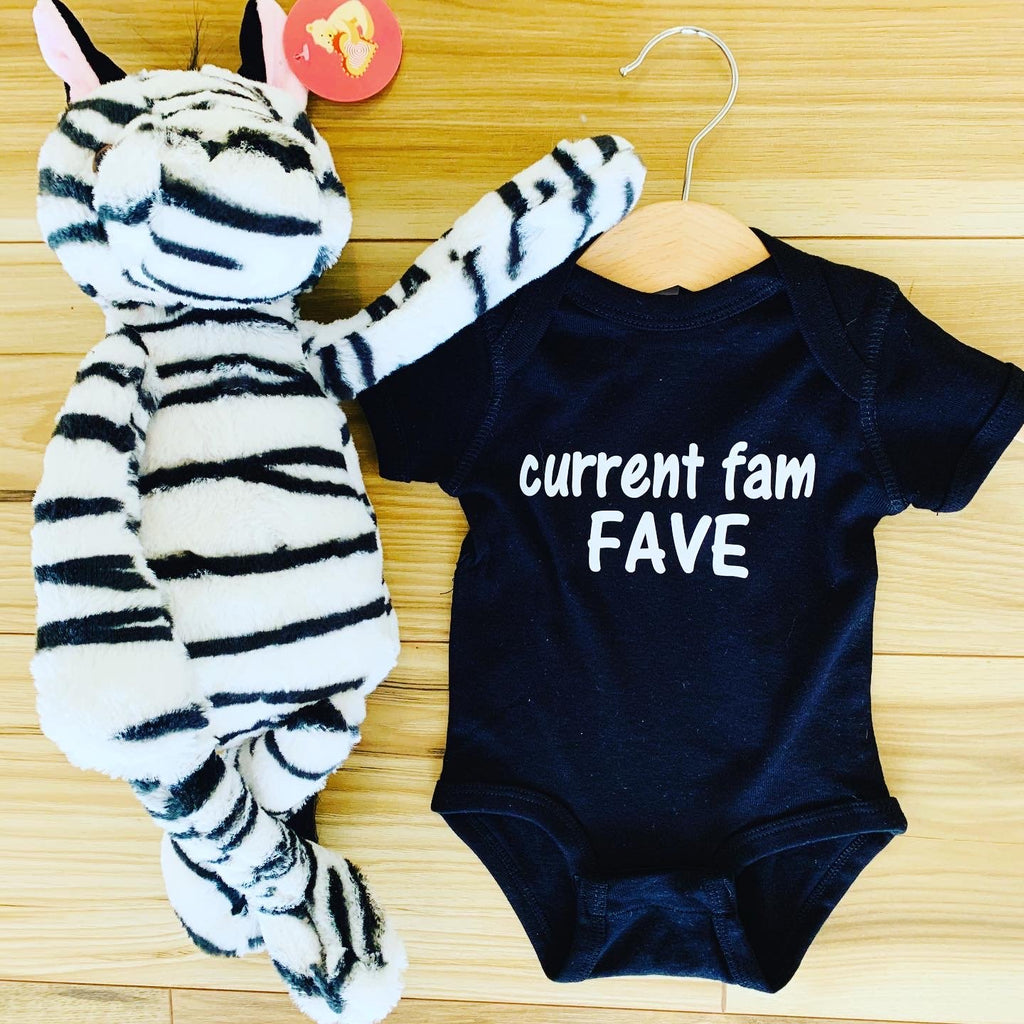 Current Fam Fave Onesie