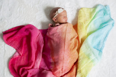 Florida Sunset Muslin Swaddle