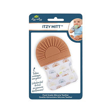 Load image into Gallery viewer, Silicone Teething Mitt - Sun