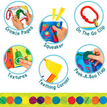 Load image into Gallery viewer, The Very Hungry Caterpillar Teething Crinkle Book - Let&#39;s Count