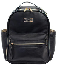 Load image into Gallery viewer, Black Itzy Mini Diaper Bag Backpack