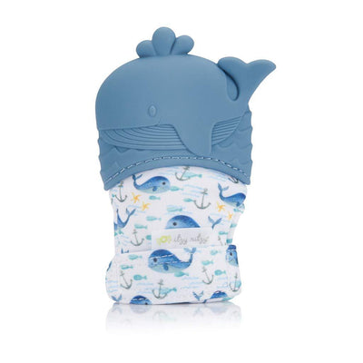 Silicone Teething Mitt - Whale