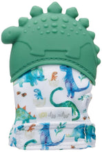 Load image into Gallery viewer, Silicone Teething Mitt - Dinosaur - Dino