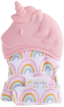 Load image into Gallery viewer, Silicone Teething Mitt - Light Pink Unicorn
