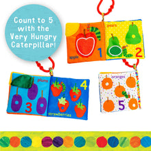 Load image into Gallery viewer, The Very Hungry Caterpillar Teething Crinkle Book - Let&#39;s Count