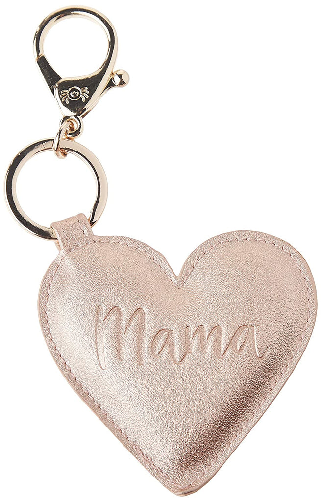 Mama Heart Diaper Bag Charm Keychains - Multiple Colors Available