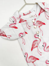 Load image into Gallery viewer, Flamingo Newborn Knotted Gown