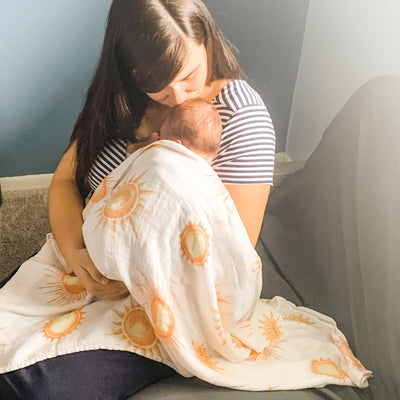 Florida Sunshine Muslin Swaddle