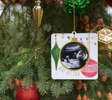 Holiday Best Gift Ever Baby Ultrasound Ornament