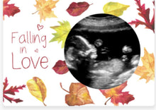 Load image into Gallery viewer, Falling in Love Magnetic Ultrasound Photo Frame