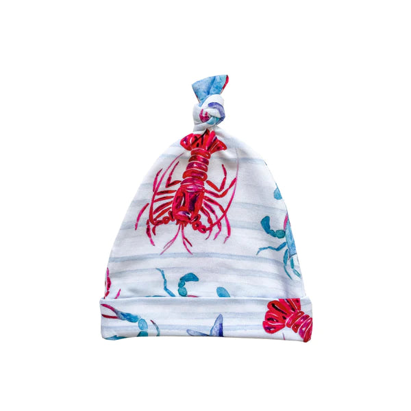 Lobster & Crab Knotted Hat