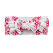 Load image into Gallery viewer, Pink Pineapple Headband Bow