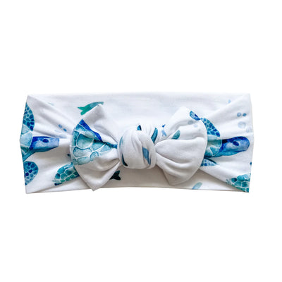 Sea Turtle Headband Bow