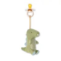Load image into Gallery viewer, Bitzy Pal Dino Natural Rubber Pacifier
